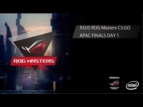 【タイムシフト】ASUS ROG Masters APAC CS:GO FINALS Day 1