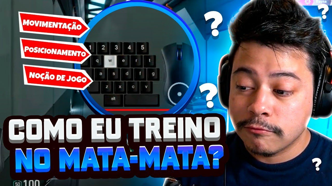 COMO UM RADIANTE JOGA MATA-MATA! COM HANDCAM E TECLADO!