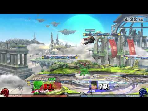 Smash WiiU - WTT7 - Singles - LSF - PWRUP Vash (Little Mac) vs WAR Brosinex (Ryu)