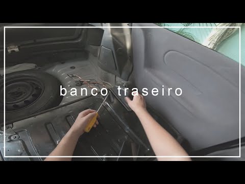 COMO DESMONTAR/REMOVER O BANCO TRASEIRO DO CORSA WIND | PASSO A PASSO | #façavocêmesmo
