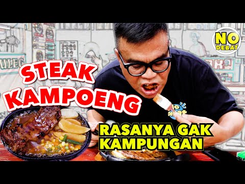 KULIDEL STEAK KAMPOENG - RASANYA GAK KAMPUNGAN