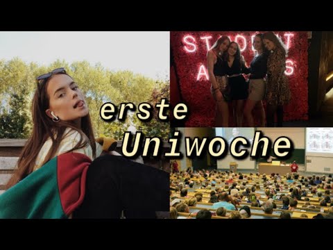 weekly vlog - meine erste Uniwoche  - outfits, Organisation & party // annislifediary