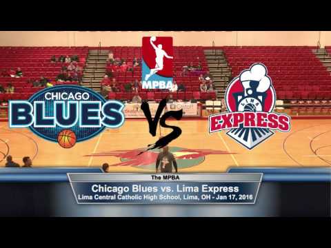 1/17/2016 Chicago Blues vs Lima Express