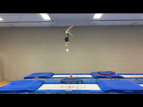 Trampolin eTournament - Valentin Risch Kür