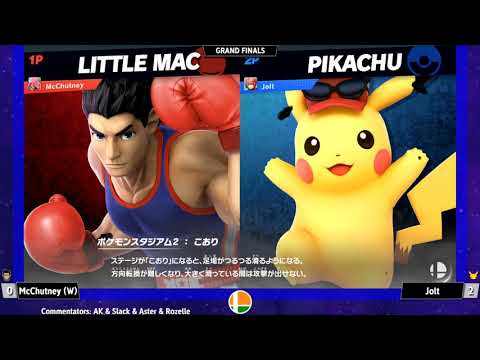 SSB India April 2 - GRAND FINALS - McChutney (Little Mac) vs Jolt (Pikachu)