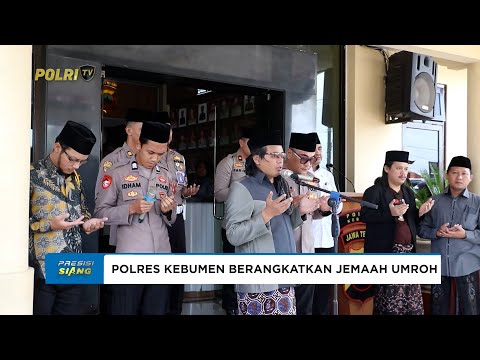 POLRES KEBUMEN BERANGKATKAN JEMAAH UMROH