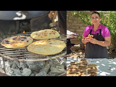 Little Spotted Butter Tortillas with Curd (Whey) - The Widows' Legacy