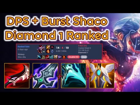 Duskblade Bork Shaco Road to Master - S13 Ranked [League of Legends] Full Gameplay - Infernal Shaco