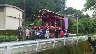 2025 東雲名八坂神社祭典　移動