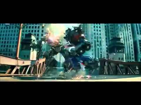 Transformers 3 -  Scene Optimus vs Sentinel And Megatron - HD