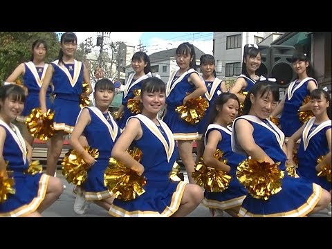 松山商業高校バトン部@Chushikoku Cheerleader 2017 Autumn