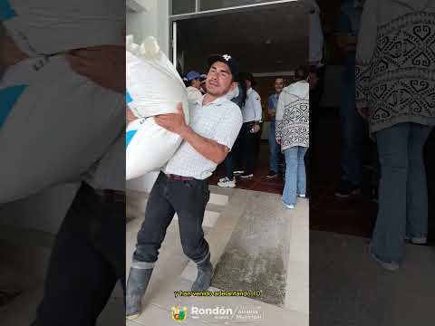 Entrega de abonos a cafeteros