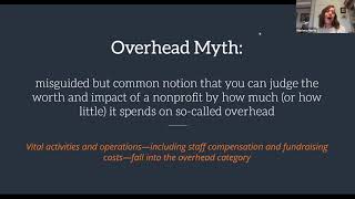 Peer Learning Network: Communication And Fundraising For Overhead Costs