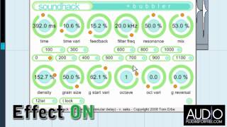 Video thumbnail for +Bubbler (SoundHack) - Delay/Echo by Audio Plugins for Free