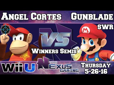 AA| Angel Cortes (Diddy) vs SWR| Gunblade (Marth, Mario) - Winners Semis 5-26-16