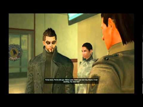 DXHR Ghost/No Takedown/No Stealth Augment - Part 3: Detroit PD (and Motherly Ties)