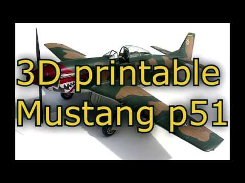 PART 4/12, 3D printable Mustang p51 design in Fusion 360