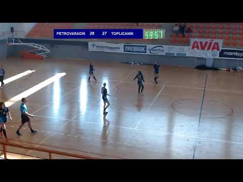 SBRL 15. kolo / Ž / ŽRK Petrovadin - ŽRK Topličanin