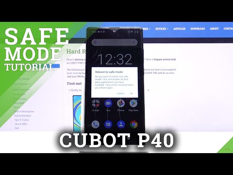 How to Activate Safe Mode in CUBOT P40 - Exit Safe Mode