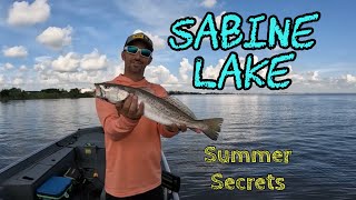 Fishing For SPECKLED TROUT on SABINE LAKE