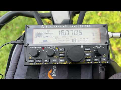 Ham Radio portable. Working DX with 10w and random wire antenna