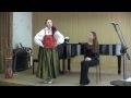 Юлия Марьясова - Речитатив и песня Ольги Julia Mars - Olga's song from opera ...