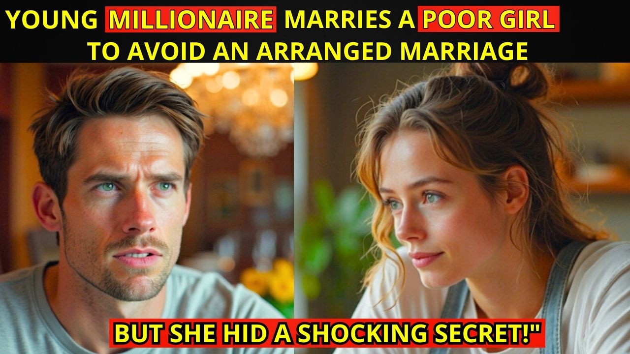 YOUNG MILLIONAIRE MARRIED A POOR GIRL TO AVOID AN ARRANGED MARRIAGE – HER TRUE IDENTITY SHOCKED HIM