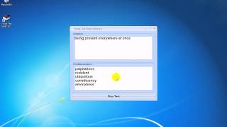 How To Use Vocab Test Study Software