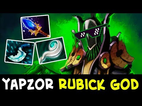 Yapzor Rubick god — signature hero in high MMR