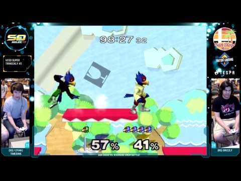 UCSD Super Triweekly #2 - San Diego vs. Riverside Crew Battle - SSBM