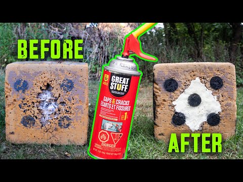 How to repair an old target!