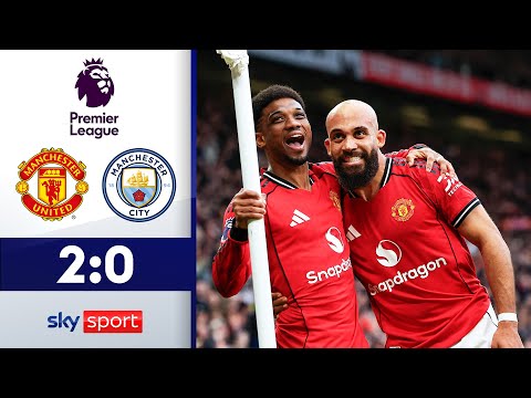 Manchester ist ROT! United dominiert City! | Manchester United - Manchester City | Highlights - EPL