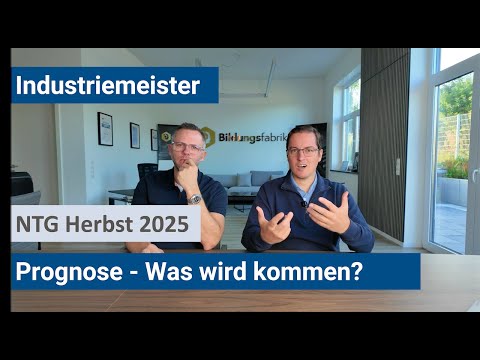 Industrial Master (IHK) - Forecast NTG Autumn 2025
