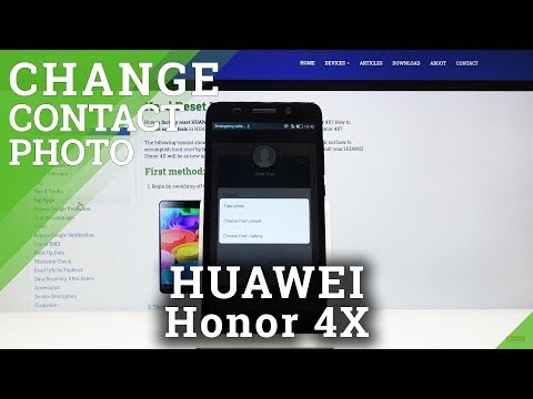 How to Add Contact Photo in Huawei Honor 4x – Personalize Contacts