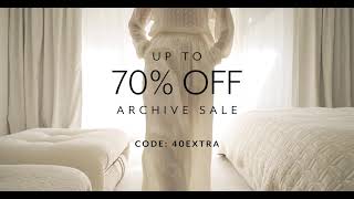 NAKED CASHMERE: Extra 40% Off Archive