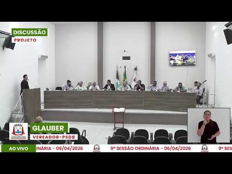 9ª Sessão Ordinária Da Câmara De Vereadores De Bataguassu - 06.04.2026