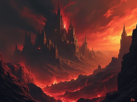 THE IRON CITY of Dis - Despair, Strict order,  and ruled by the Archdevil Dispater