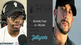 A J  McLean - Sincerely yours REACTION! | THIS WAS SAD &amp; INSPIRING AT THE SAME TIME