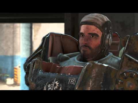 Fallout 4 my settlement  and saving a paladin ._._.Also Don't extort me