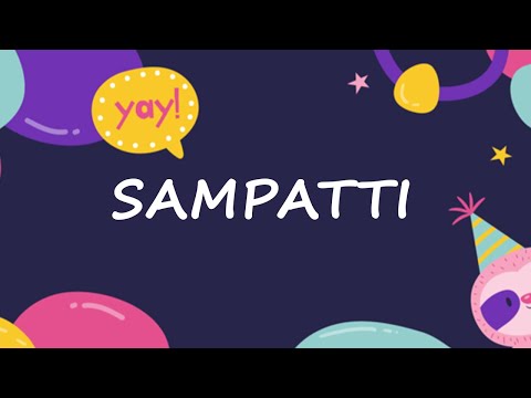 Happy Birthday to Sampatti - Birthday Wish From Birthday Bash