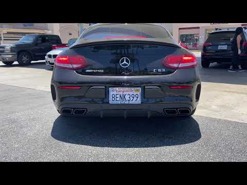 2018 C63 AMG Stock Exhaust
