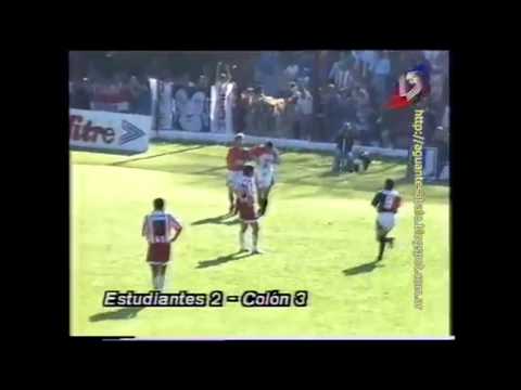 Estudiantes 2-3 Colón / Apertura 1996