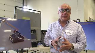 Demonstration of Wall Climbing Robot at ARA Vertek