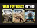 This POV Video Format Is Going Viral Everywhere AI Method