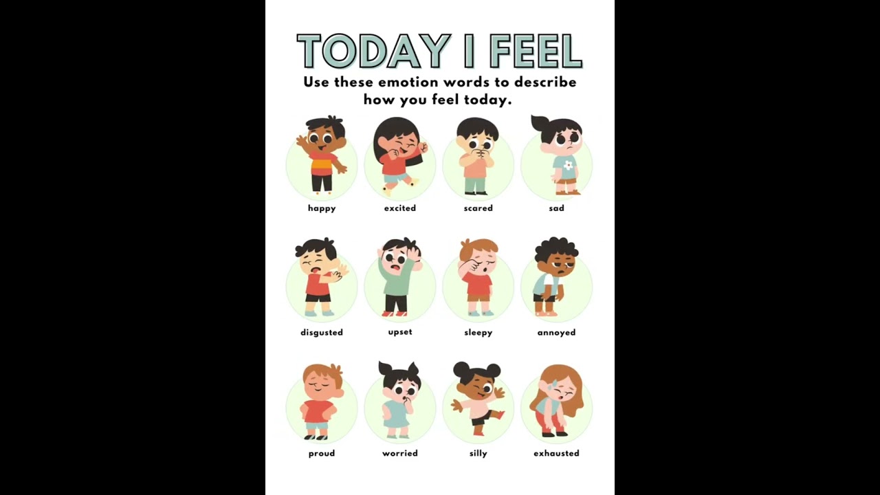 Feelings & Emotions Vocabulary 😊😍😒