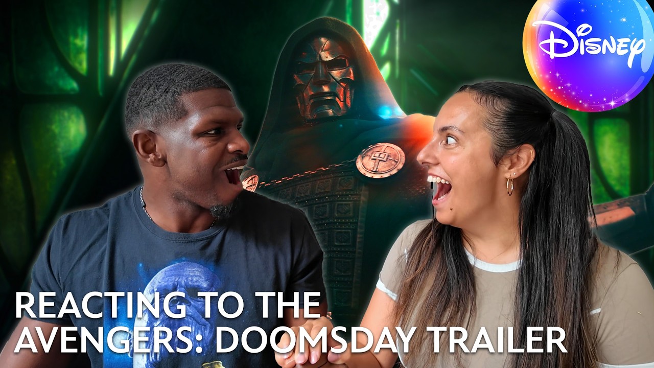 Miniature de la vidéo Trailer Reaction! FIRST TIME WATCHING! | Disney UK Reacts du film Avengers : Doomsday
