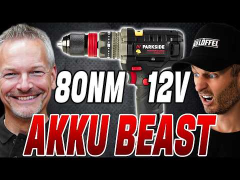 80NM mit 12V? NIEMALS! Parkside Akkuschrauber von @bauforum24 André im Test!