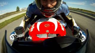 preview picture of video 'Tuono Racing Onboard GoPro HD  at Race City'