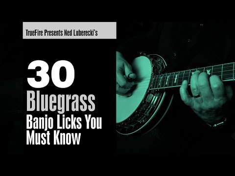 Ned Luberecki's 30 Bluegrass Banjo Licks You MUST Know - Intro - Banjo Lessons