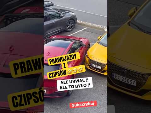 ALE URWAŁ, ALE TO BYŁO!! Wersja Norweska 🤣😂 #car #funny #driver #crash